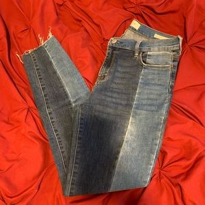 PacSun Two-toned High-Rise Ankle Jegging Size 25